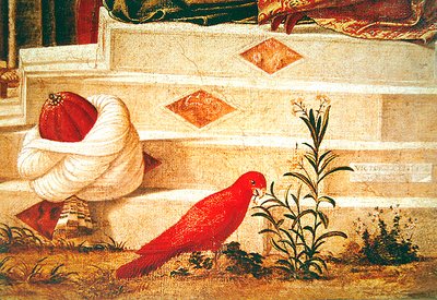 St. George Baptising the Gentile (detail) by Vittore Carpaccio